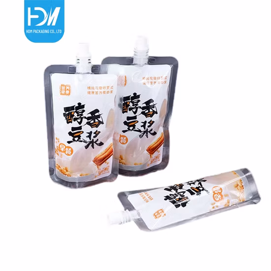 Transparent Spout Pouches for Oil Packaging 2 L 5L Standing Pouch