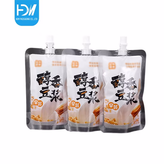 Transparent Spout Pouches for Oil Packaging 2 L 5L Standing Pouch