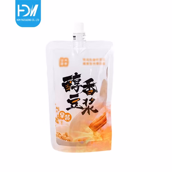 Transparent Spout Pouches for Oil Packaging 2 L 5L Standing Pouch