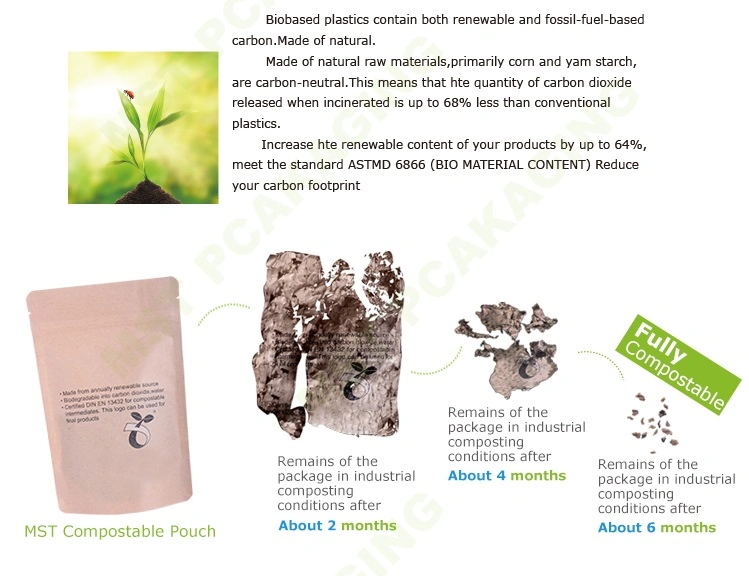 Heat Seal Foil Lined Custom Printed Biodegradable Mylar Foil Coffee Packaging Flat Block Bottom Pouches with Valve