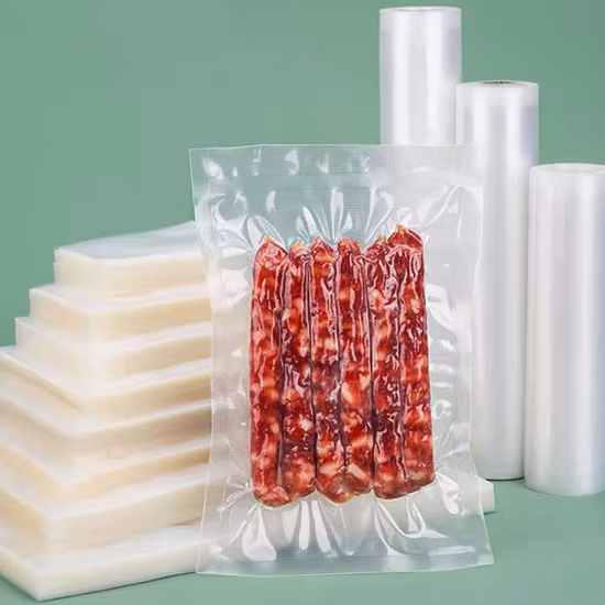 3 つの側面シールを備えた卸売食品グレードのプラスチック真空包装